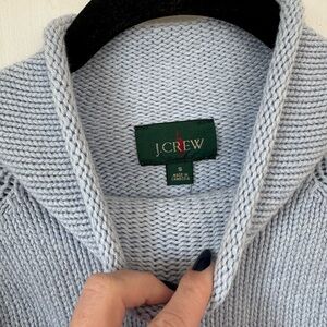 J. Crew Baby Blue Roll Neck